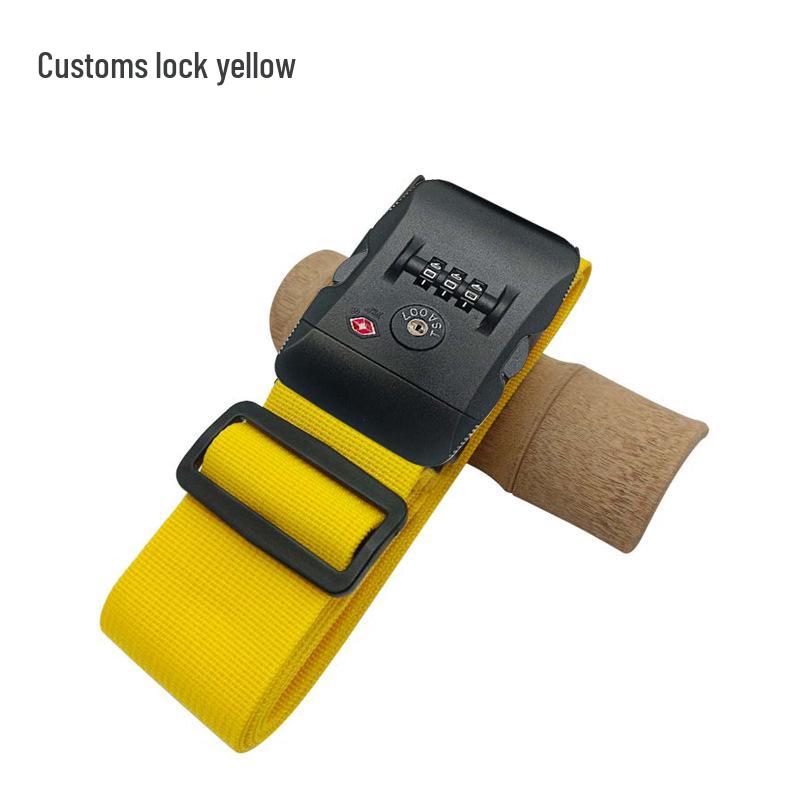 Secure Polypropylene TSA Lock Luggage Strap with Buckle for Cross-Border Travel