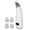 Electric Blackhead Vacuum Cleaner LED Display 3 Strength Blackhead Extractor Device Vacuum Pore Cleaner White
