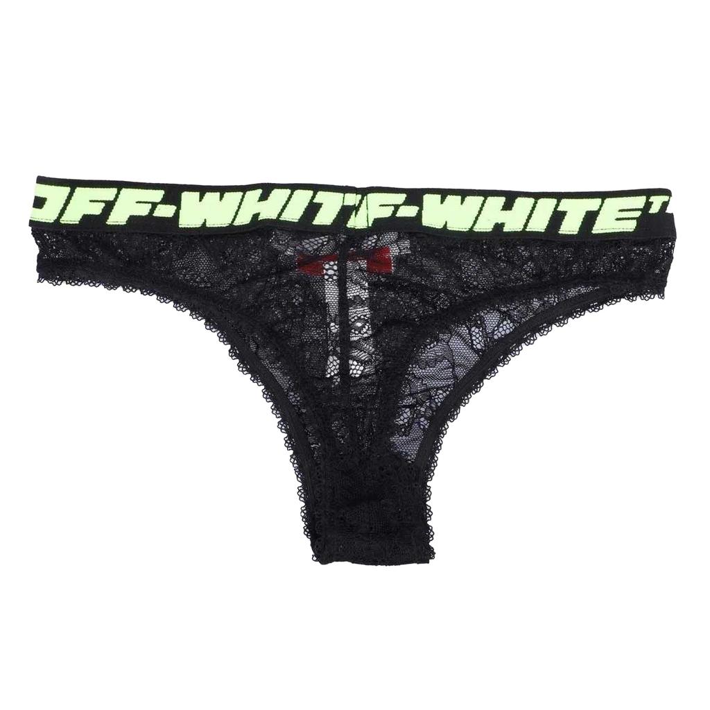 Off White Womens/Ladies Lace Thong