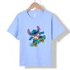 MC-18 MINISO 2026 Sommer Neues Bedrucktes Baumwoll-T-Shirt mit Rundhalsausschnitt für Kinder im Alter von 1-16 Jahren, Jungen und Mädchen