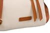 PTN JN-03-6652 Ivory-Brown bag
