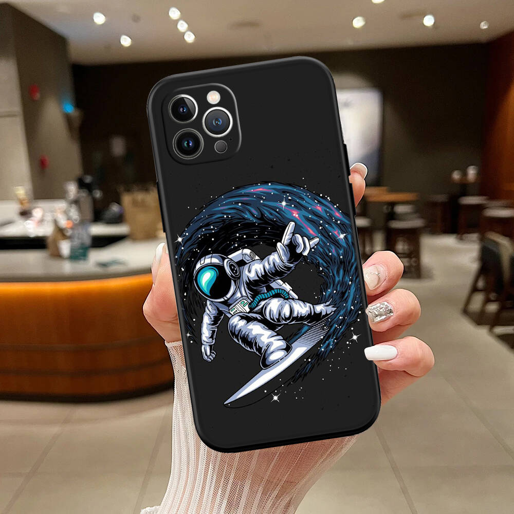Astronaut Space Moon Phone Case for Xiaomi Poco C40 C51 C50 C55 C65 C71 C75 C85 F8 F7 F6 F5 F3 F2 X7 X6 X4 X3 M7 M6 M5 M4 M3 M2 Pro