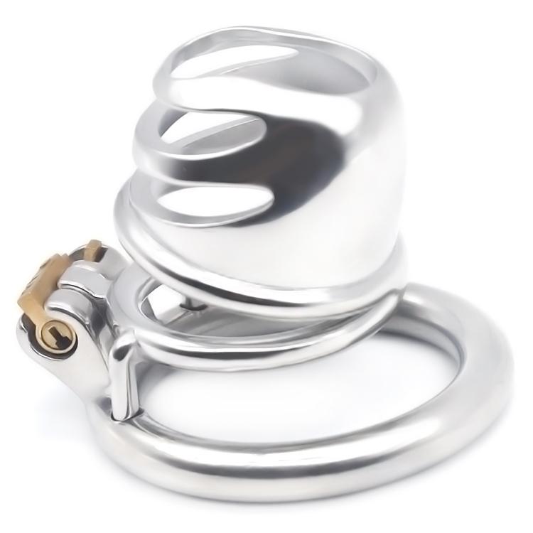 FRRK BDSM Chastity Device Penis Lock Erotic Bondage Big Metal Cock Cage Gay Adult Goods Sex Toys for Men Male