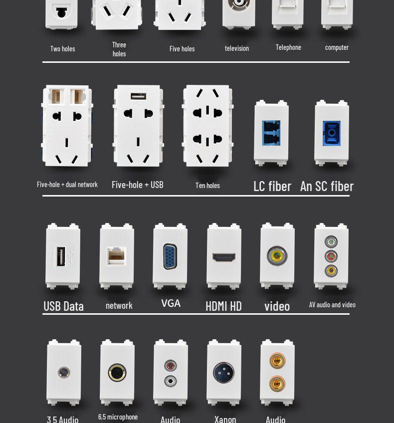 Waterproof Concealed Stainless Steel and Copper Pop-Up Floor Socket with 5 Power and 10 Network Ports