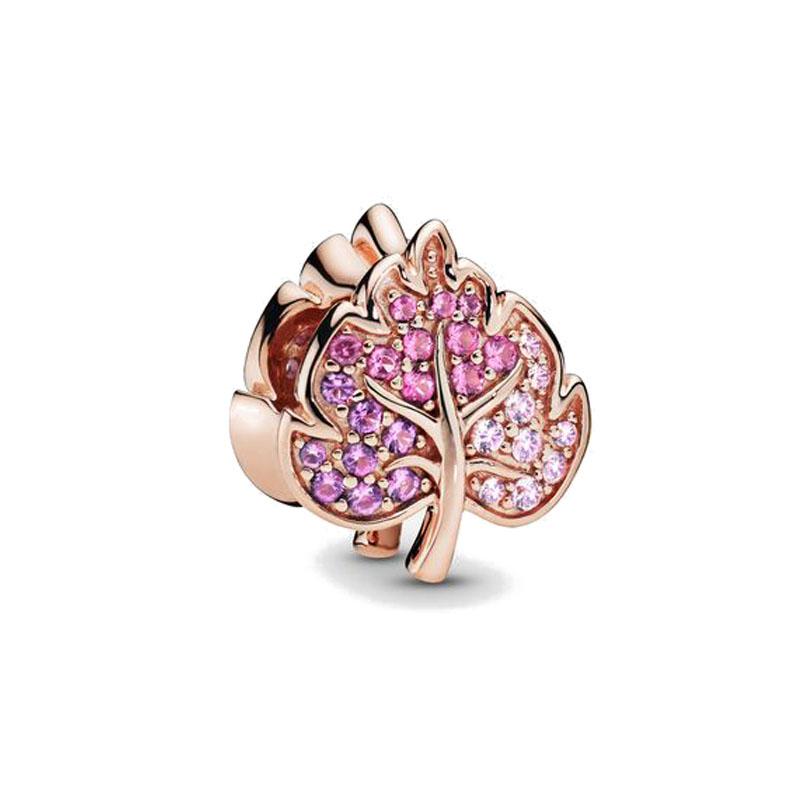 Europe Copper Family Charm Fit Original Bracelet Jewelry Glow-In-Dark Firefly Pendant Dangle Heart Bead