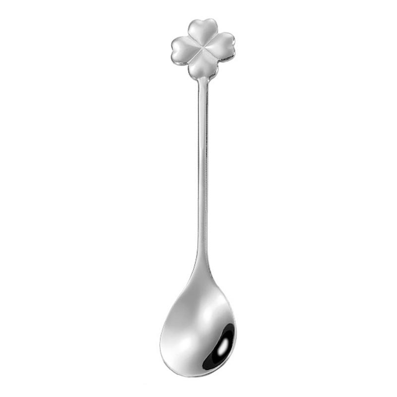 Stainless Steel Coffee Tea Stirring Spoon Dessert Spoon, Silver (BPA Free, No FDA)