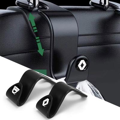 Auto Seat Headrest Hook Storage Hanger Car Interior Accessories For Dacia Kangoo 2 Koleos 1 Modus Kadjar Captur Megane 1 2 3 4