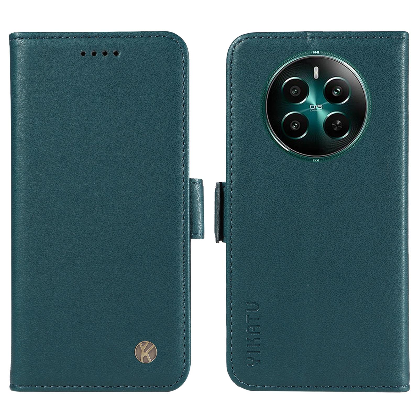 

YIKATU YK-003 For Realme Narzo 70 5G/Narzo 70 Pro 5G/P1 5G/12 4G/12+ 5G Case Wallet Stand Leather Phone Cover Side Buckle A