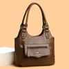 Tote Bag Women's Large Capacity Commuter Handbag Middle-aged Shoulder Bag