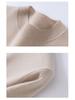 Men's 100% Pure Cashmere Double-Layer Sweater, Semi-High Neck, 2025 Autumn/Winter Thick Knit Base Layer