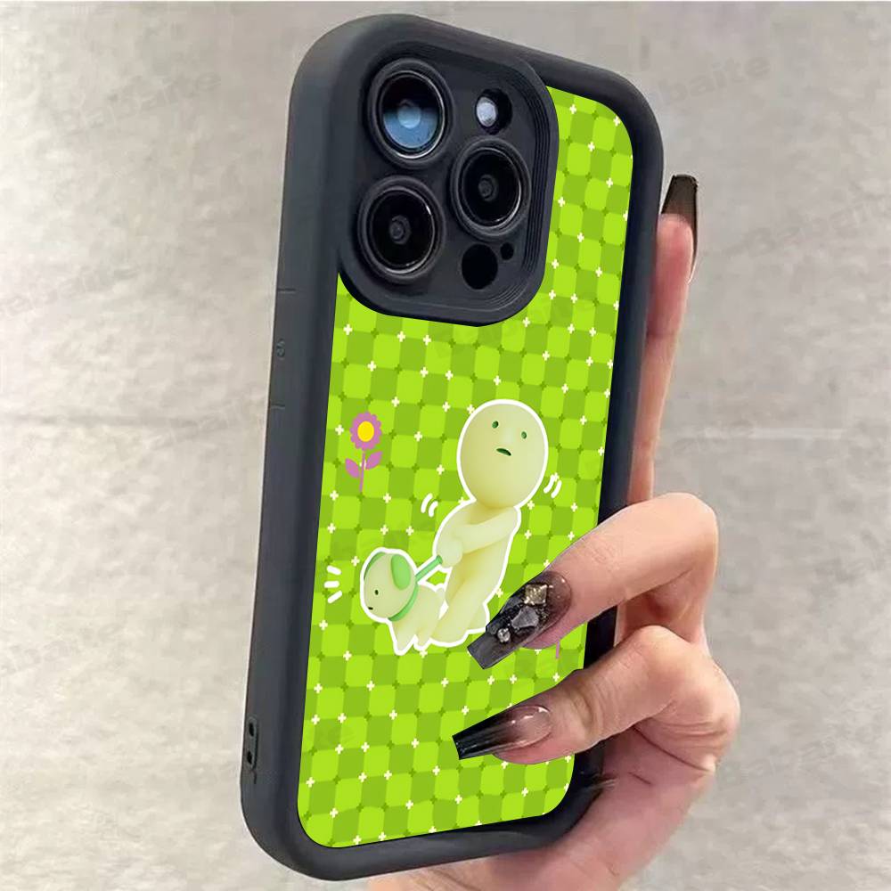 

Милый S-Smiski Для IPhone 17 15 13 12 11 14 Pro Max X XR XS 16 Plus Ударопрочный Конфетный Задний Чехол iPhone 14 plus