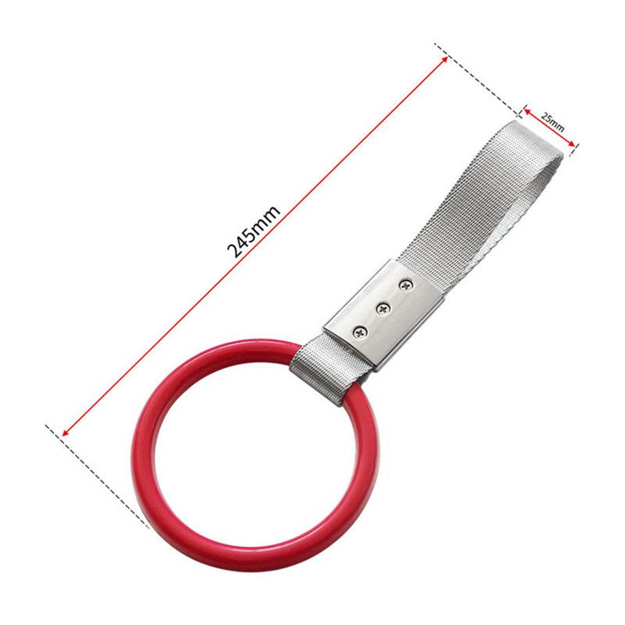 Name: Red Round SubwayTrain Bus Handle Strap Hang Ring