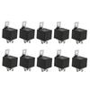 Portable 10 Pack 30/40 AMP Waterproof 5-Pin 12V Relay Switch For Automotive Marine Relays For Boats Auto Fan Cars Parts Accessor