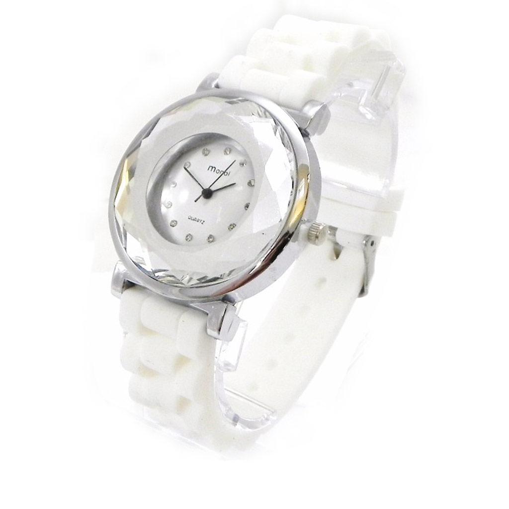 Les Trésors De Lily [I2739] - Montre Design 'Absolu' blanc