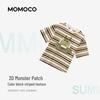 MOMOCO Boy's Fashion Striped Short Sleeve T-Shirt