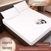Taiwan Solid Color Brushed Fitted Sheet: Non-Pilling, Fade-Resistant Mattress Protector.