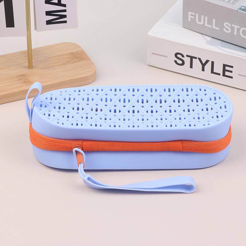 Silicone Swimming Glasses Organizer Protector Soft Glasses Case Swimming Gear Breathable Glasses Protector Student Products