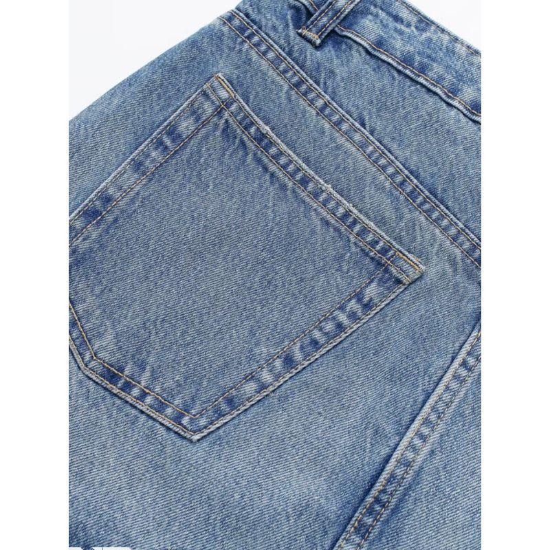 Kaslead New Arrival Women's Fashion Style Fashion All-Match Casual Denim Mini Skirt 8197090