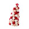 Christmas Pompom Tree Tabletop Decor Table Top Xmas Decoration for Restaurant