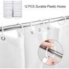 Halloween Shower Curtain, Halloween Curta for Bathroom, Holiday Decor Bath Curtain Waterproof Washable Fabric Set with 12 Hooks 72x72in YLYHTE170