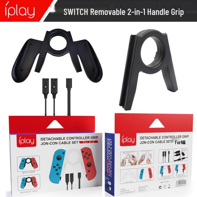 

iPlay Detachable 2-in-1 Charging Grip for Switch OLED Joy-Con HBS-223 білий