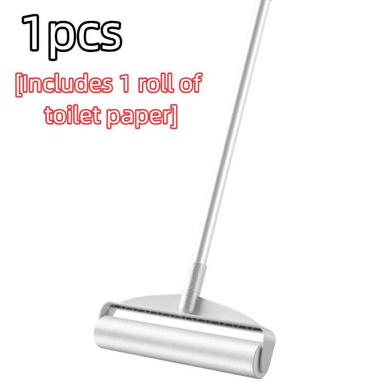 1Pcs 19Cm Large Lint Roller With Telescopic Rod Removes Pet Hair Dust Debris Perfect For Home Carpet Sofa Floor Cleaning