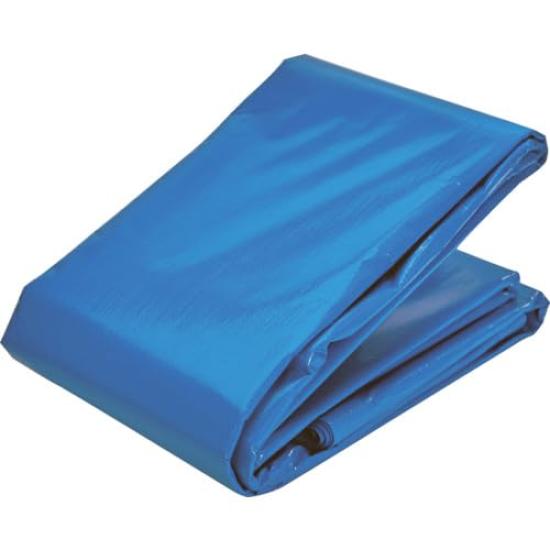 TRUSCO Eco Blue Tarp Sheet Wide x #3000, 7.2m 7.2m Long, TP-7272A