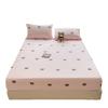 New Style Fitted Sheet Single Piece Embroidered Design Fitted Sheet Cover All-inclusive Non-slip Sheets Dormitory Single Fitted Sheet