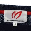 MASTER BUNNY EDITION made in Japan Border Pattern golf Long sleeve wool sweater Men's Used