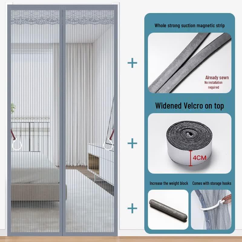 Magnetische selbstschließende Mückenschutz-Schwingtür