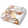 Warm Soft Blankets Picnic Sarah Kay Throw Blanket  Flannel Bedspread For Bedroom Novelty Sofa Bed Cover