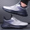 Mens Running Shoes Summer Outdoor Mesh Breathe Flat Sneakers Lightweight Wear-resistant Comfortable Casual Tennis Shoes for Man