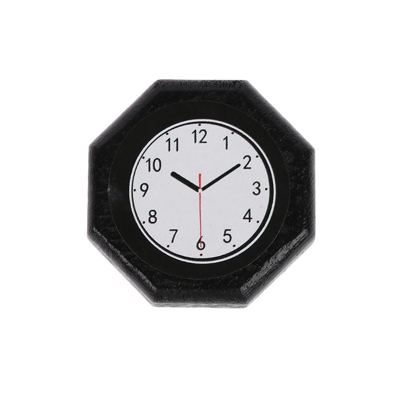 1:12 Dollhouse Miniature Wall Clock Home Decor Accessories Toy Furniture Toy
