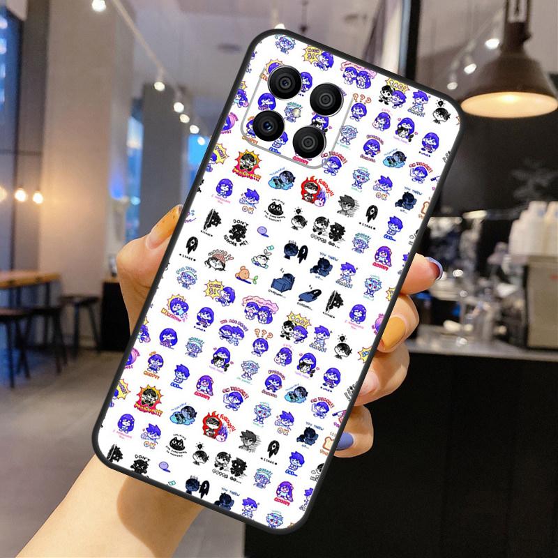 Omori Phone Case For Huawei P30 P20 P40 Lite P50 Pro P Smart 2019 Nova 5T Honor 50 X8 X9 Cover