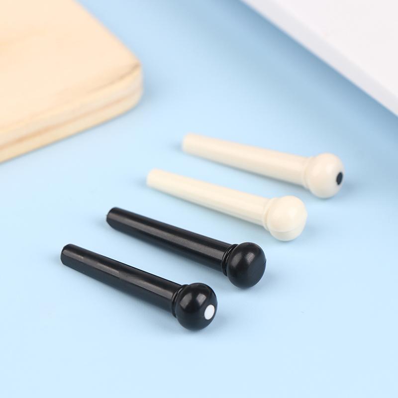 20 stk Akustisk gitar Bridge Pins For 6 Strings Erstatning Plast Avtrekker