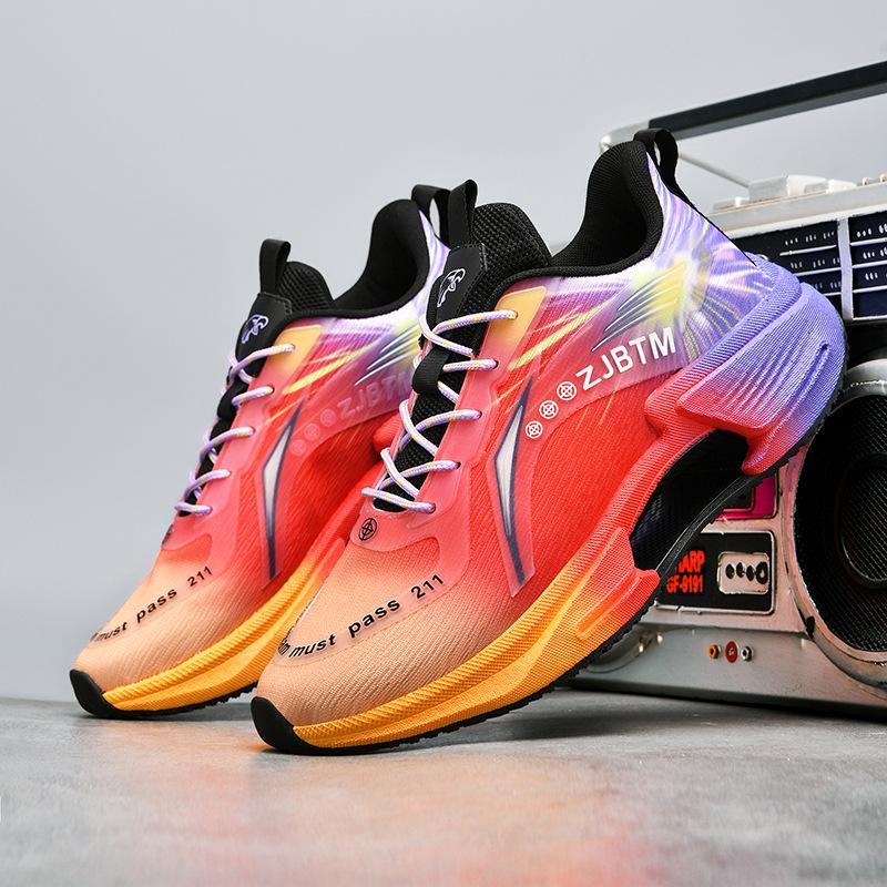 

Children s male and female classmates 2025 summer autumn new boys basketball shoes medium and older children s running shoes children s sports shoes 45