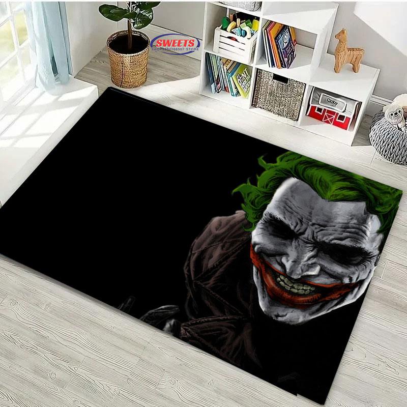 New Arrival! Classic Joker Carpet, Living Room Bedroom Office Area Children's Room of Choice, Non-slip Machine Washable Mat Gift