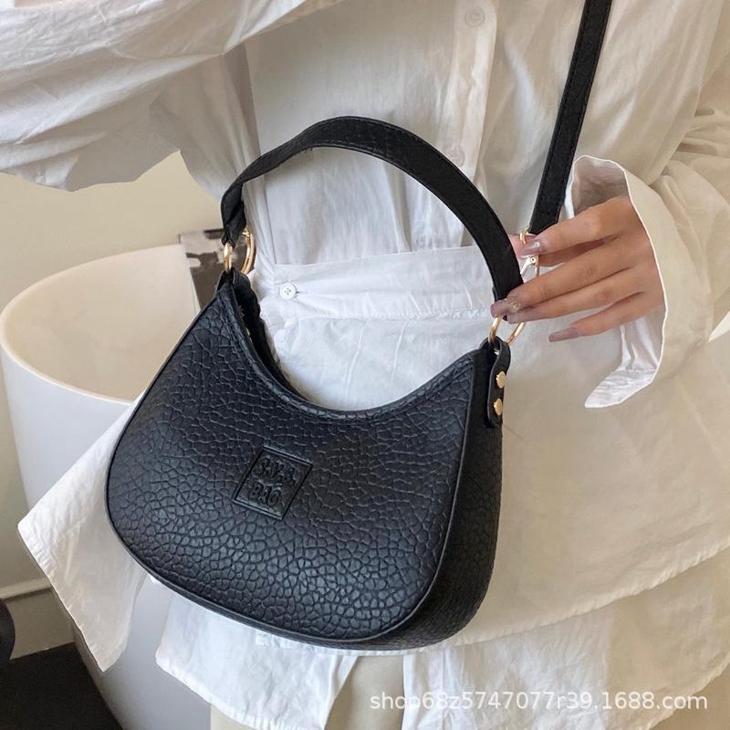 Popular Bag Women's 2025 New Korean Version of Fashion High-end Foreign Style One-shoulder Armpit Bag Niche Dumpling Bag Crossbody Bag