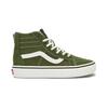 Vans SK8 Zip Cushioning, Wear Resistant High Top Kids' Skateboarding Shoes Green Children Aged 3 7 Years Old VN0005VSBZ4
