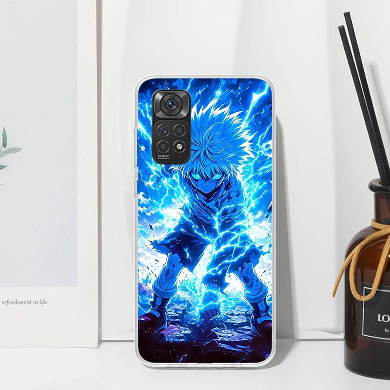 Huner X-Hunters Killua Handyhülle Für Xiaomi Redmi Note 15 13 14S 14 Pro Plus 12S 11S 10S 12 11E 10 11T Kunst Fundas Rückseite Re