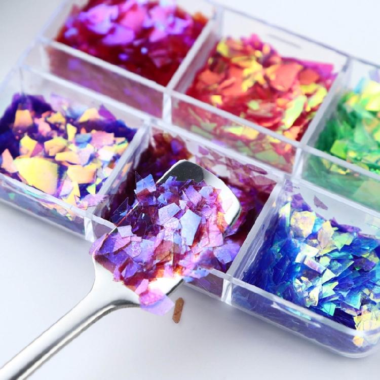 Resin Filling Sequins Jewelry Epoxy Craft DIY Resin Mold Manicure Decorations