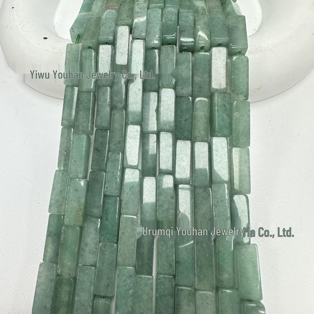 4x13mm Natural Stone Rectangle Bar Beads for DIY Jewelry and Bracelets