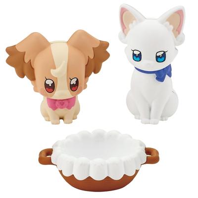 Bandai Wonderful PreCure! Pre-Coordinate Doll Friendly Dog and Cat Set