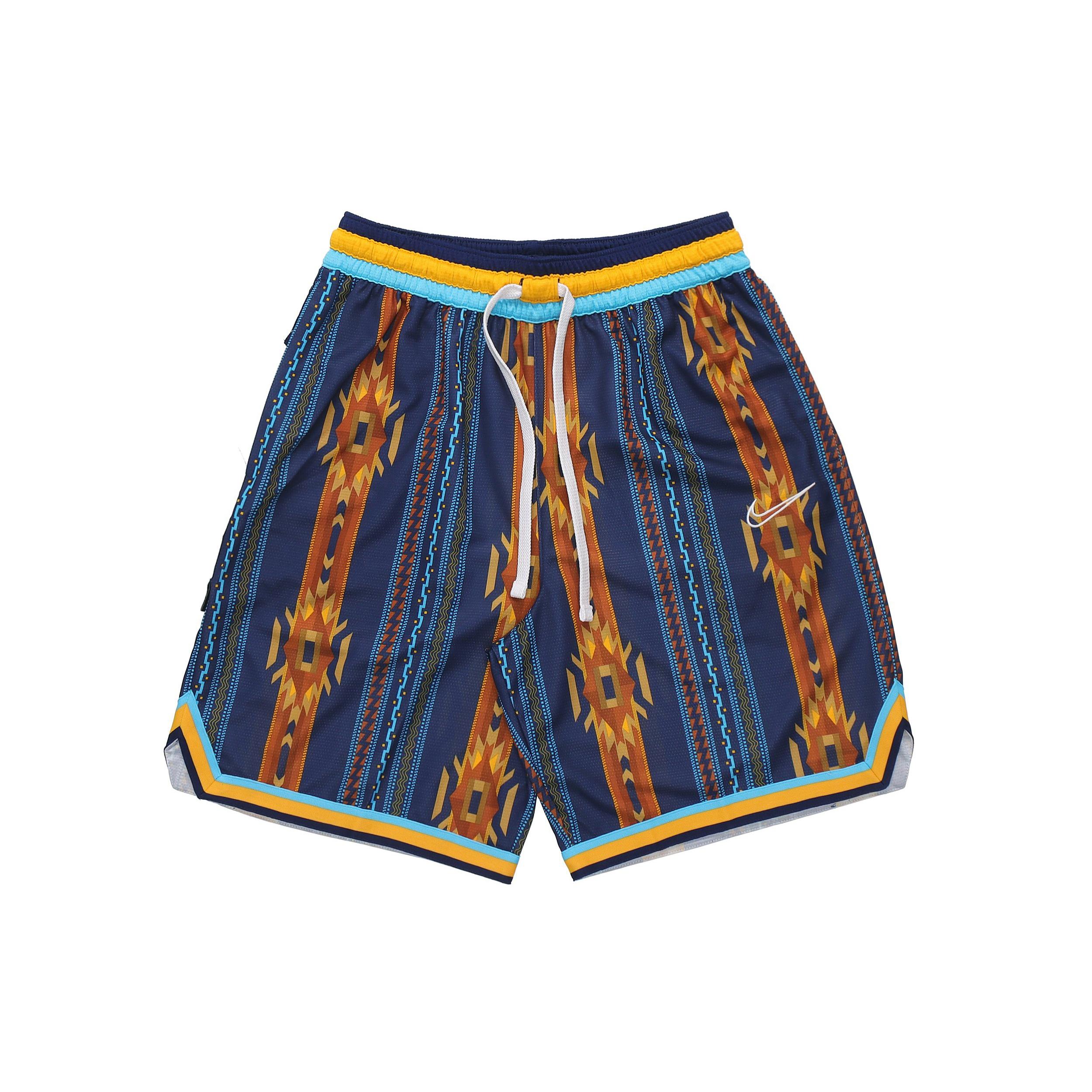 Nike Print Basketball Training Shorts Men s Blue BV9444-492 M