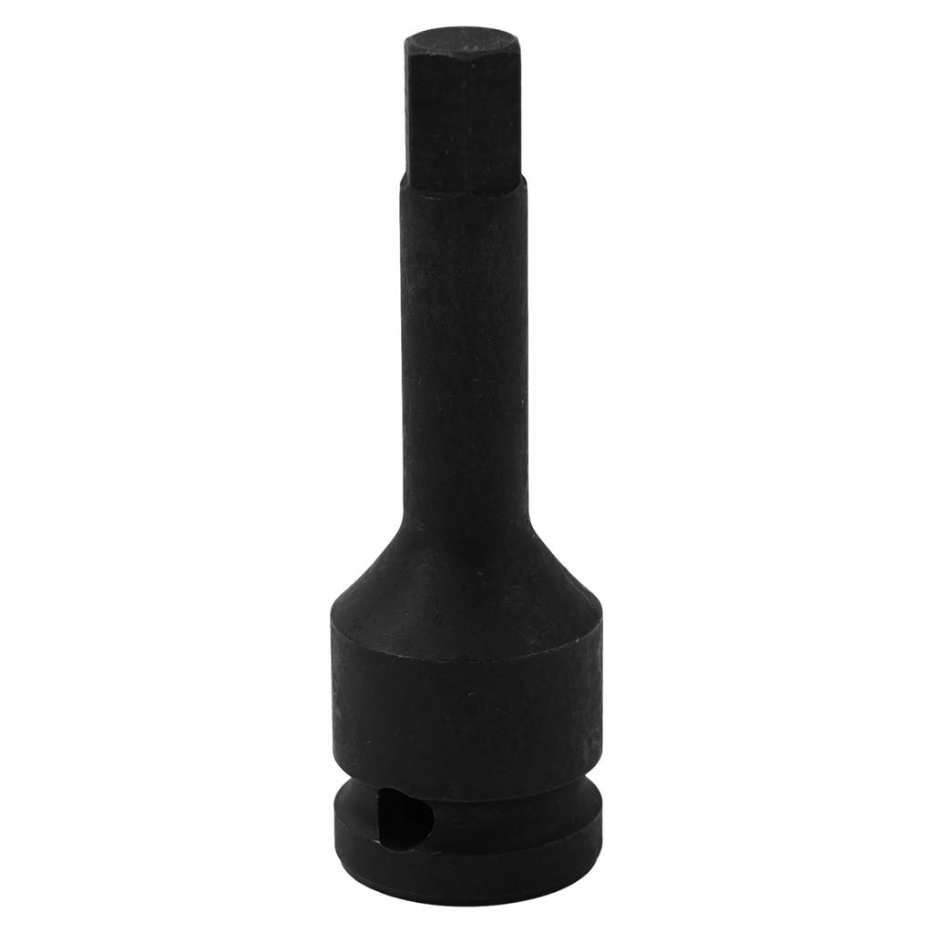 Steckschlüssel-Adapter Druckluftschrauber Schwarz Innensechskant Sechskant