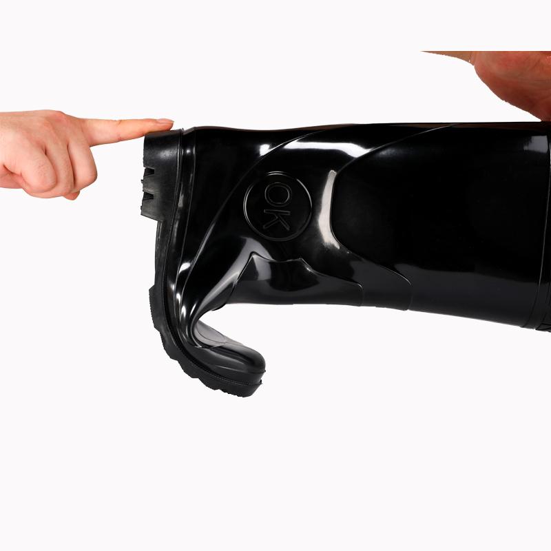 High Quality Anti-skid Wear-resistant Waterproof Fishing Car Wash Agricultural Adult Rain Boots Pvc Waterproof Safety Rain Boots