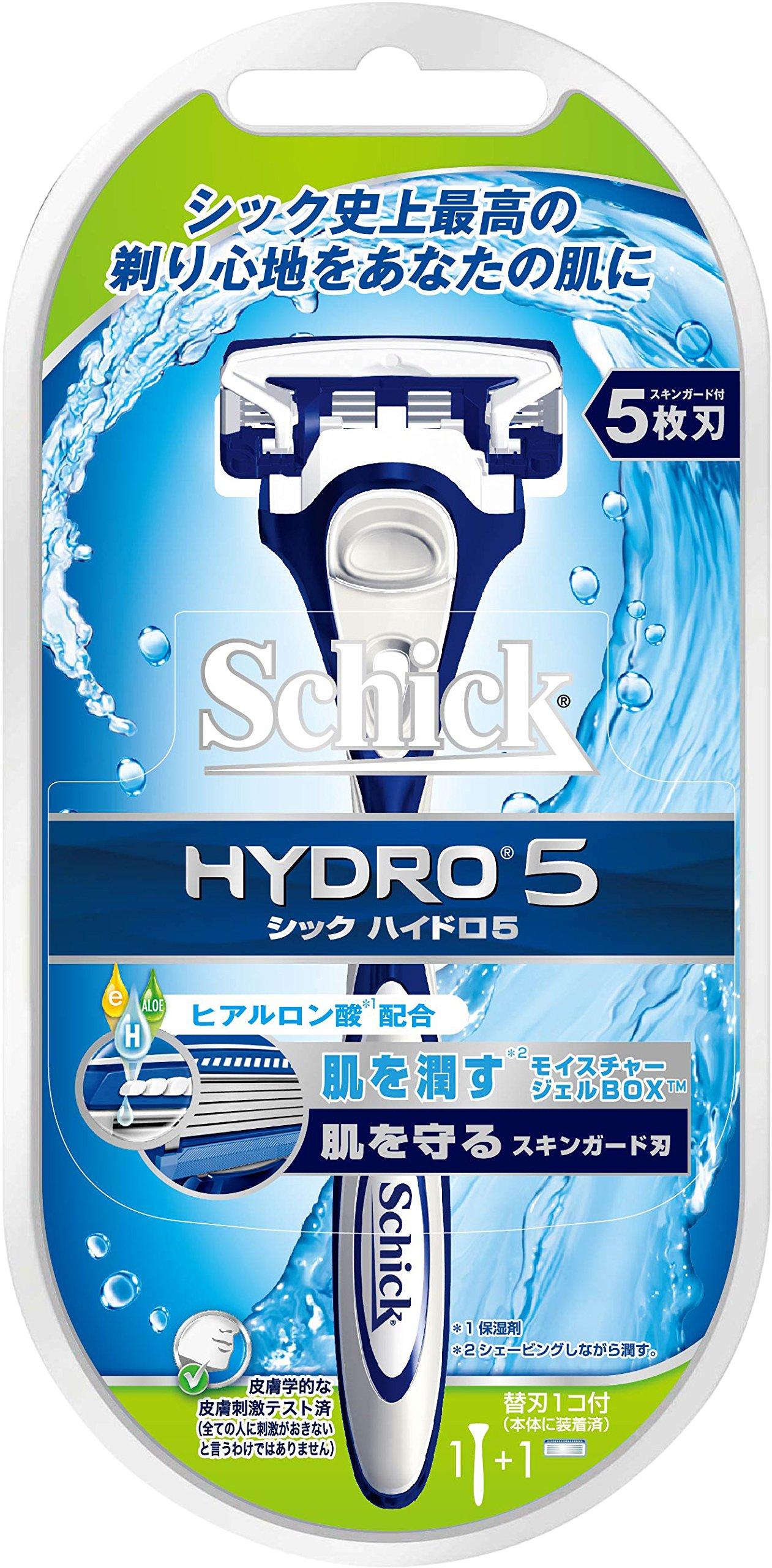 Сменная кассета для бритвы Schick Hydro 5 (5 лезвий) (с лезвием)