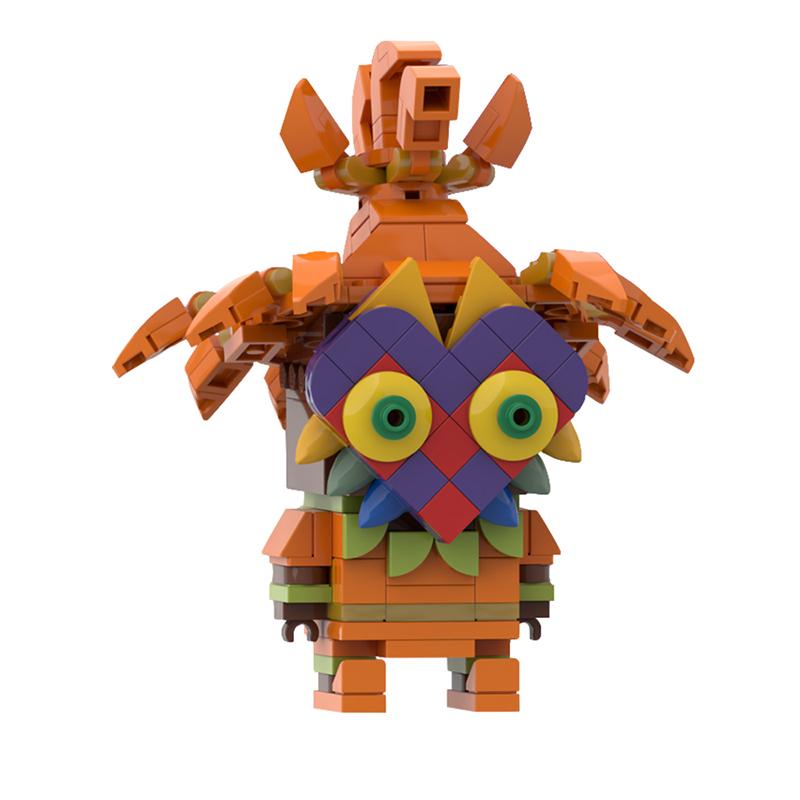 Buildmoc Game Wild Breath Skull Kid Link Bokoblined Brickheadz Anime Figures MOC Building Blocks Toys for Children Gifts