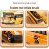Jumbo Inertial School Bus Toy with Lights and Music - Early Educational Vehicle for Kids