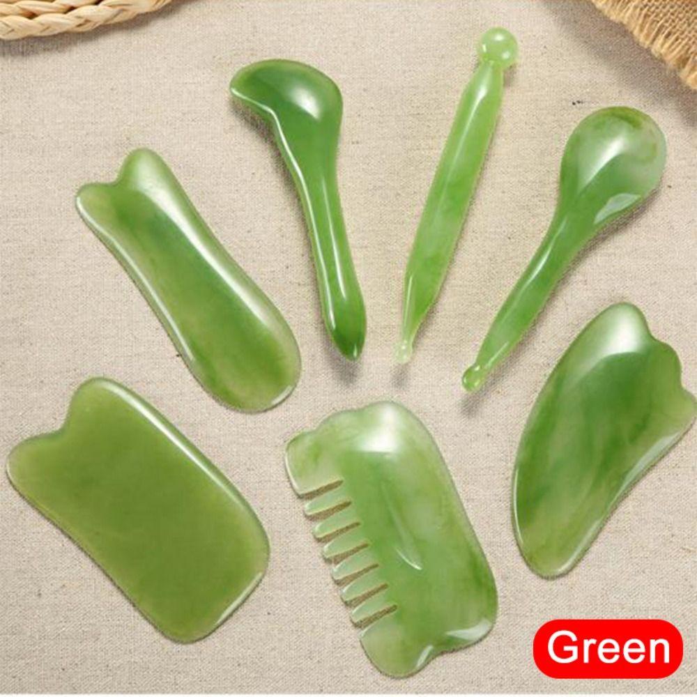 Neck Slimming Body Beautiful Gua Sha Board Massage Comb Facial Scraping Scraper Face Massager